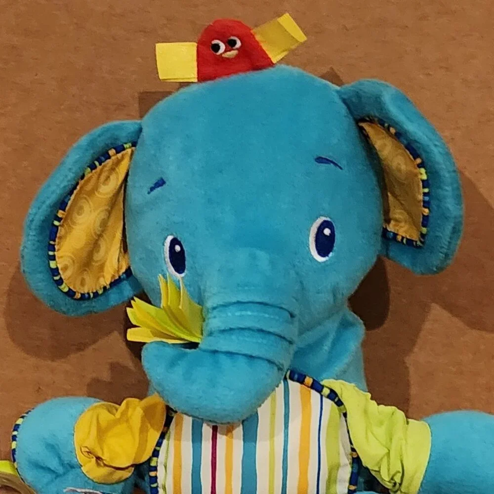 Bright Starts Bunch-O-Fun Plush Elephant Toy